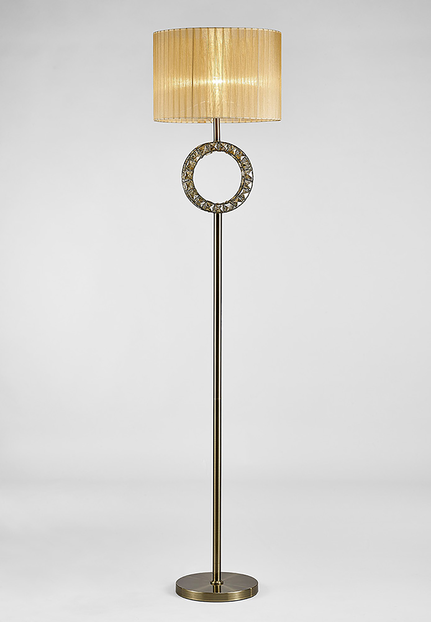 Florence Antique Brass Crystal Floor Lamps Diyas Contemporary Crystal Floor Lamps Florence Antique Brass Crystal Floor Lamps Diyas Contemporary Crystal Floor Lamps